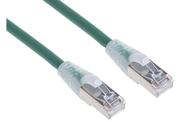 Product image for Patch cord Cat 6 FTP LSZH 1m Green