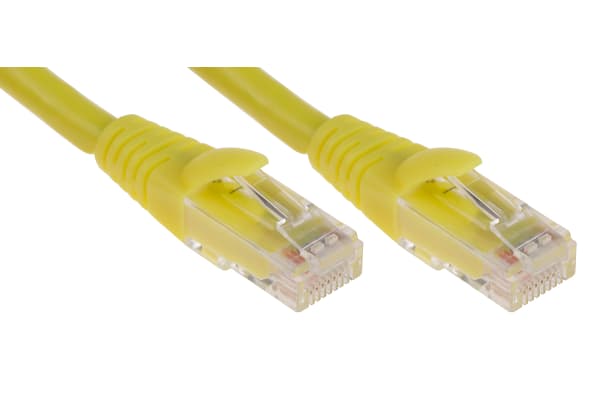 Product image for Patch cord Cat 6 UTP LSZH 3m Yellow