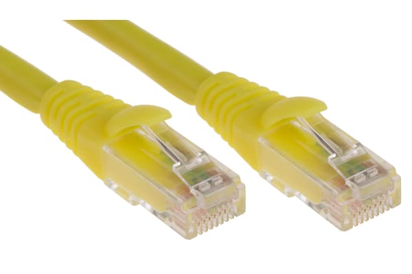 Product image for Patch cord Cat 6 UTP LSZH 2m Yellow