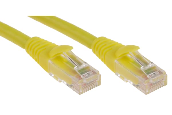 Product image for Patch cord Cat 6 UTP LSZH 5m Yellow