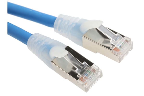 Product image for Patch cord Cat 6 FTP LSZH 10m Blue