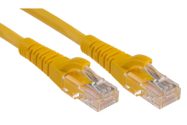 Product image for Patch cord Cat 5e UTP LSZH 1m Yellow