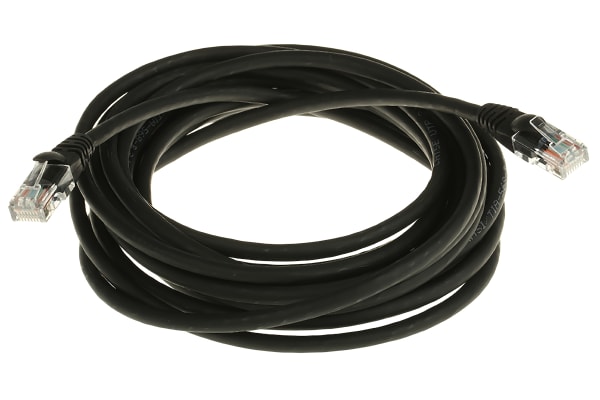 Product image for Patch cord Cat 5e UTP LSZH 5m Black