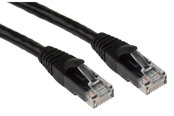 Product image for Patch cord Cat 6 UTP PVC 5m Black