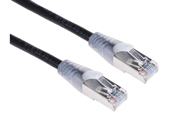 Product image for Patch cord Cat 5e FTP PVC 2m Black