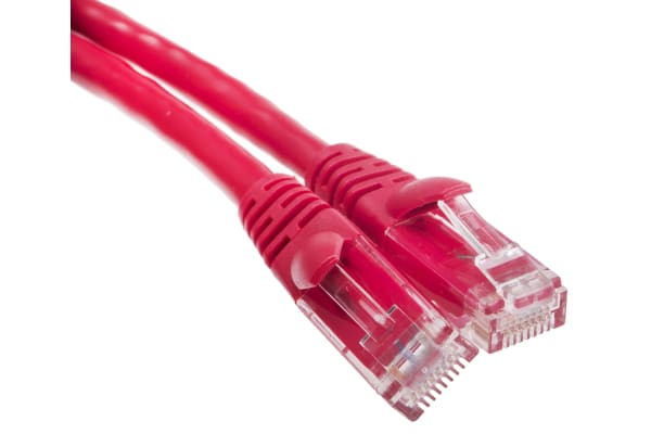 Product image for Patch cord Cat 6 UTP PVC 10m Red