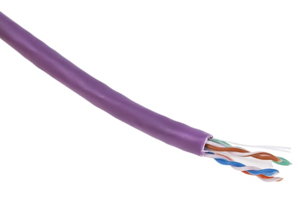 Product image for Cable Cat 6 UTP solid 23 AWG 250MHz LSZH