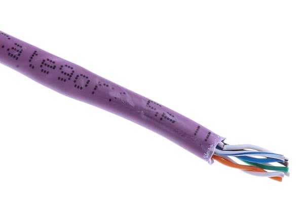 Product image for Cable Cat 5e UTP stranded 24AWG LSZH
