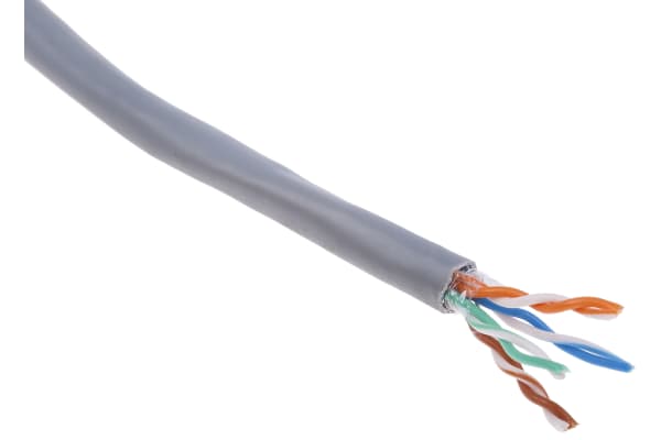 Product image for CABLE CAT 5E FTP SOLID 24 AWG 100MHZ PVC