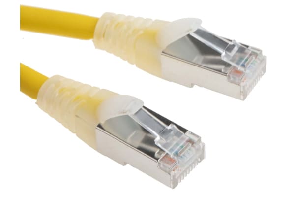 Product image for Patch cord Cat 6 FTP LSZH 2m Yellow