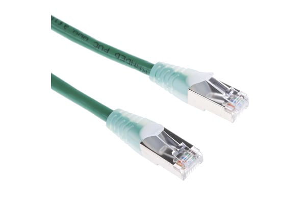 Product image for Patch cord Cat 5e FTP PVC 5m Green