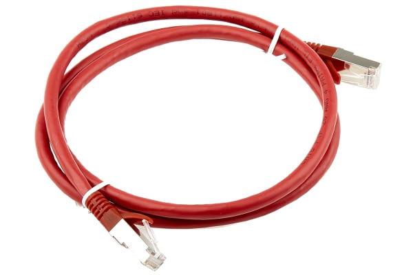 Product image for Patch cord Cat 6 FTP LSZH 1m Red