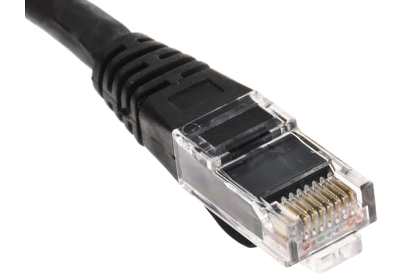 Product image for PATCH CORD CAT 6 UTP LSZH 10M BLACK