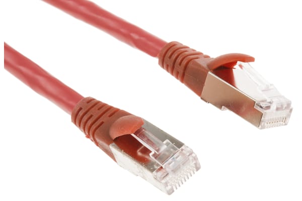 Product image for Patch cord Cat 6 FTP LSZH 10m Red