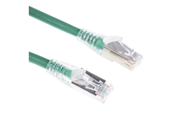 Product image for Patch cord Cat 6 FTP LSZH 2m Green