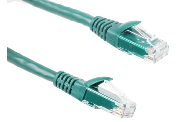 Product image for Patch cord Cat 6 UTP PVC 1m Green