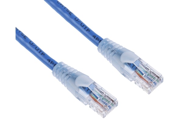 Product image for Patch cord Cat 5e UTP PVC 10m Blue