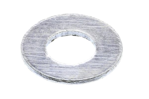 Product image for Zinc plated steel plain washer,M2