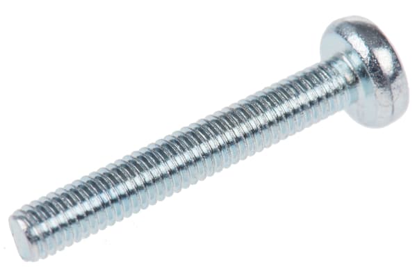 Product image for ZnPt steel cross pan head screw,M3x20mm