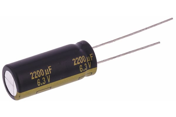 Product image for FK RADIAL ELEC CAP 2200UF 6.3V