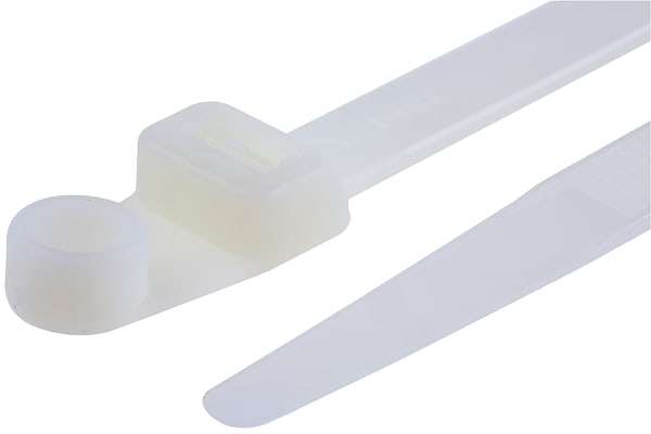 Product image for Nylon M6 screw mount cable tie,300x7.6mm