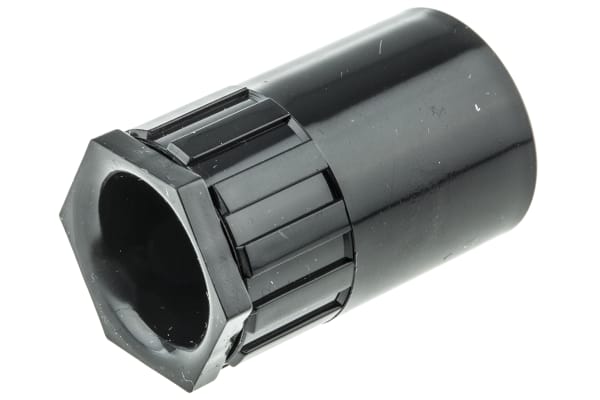 Product image for BLK PVC FEMALE ADAPTOR FOR CONDUIT,20MM