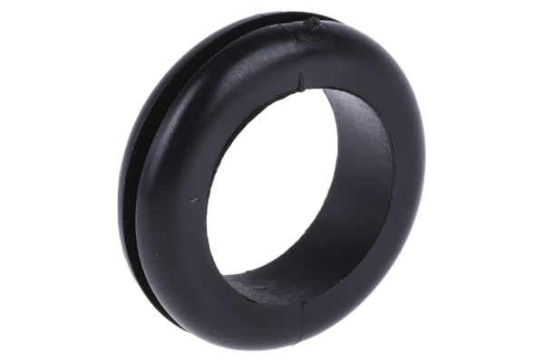 Product image for PVC Cable Grommet, 16mm cable hole dia