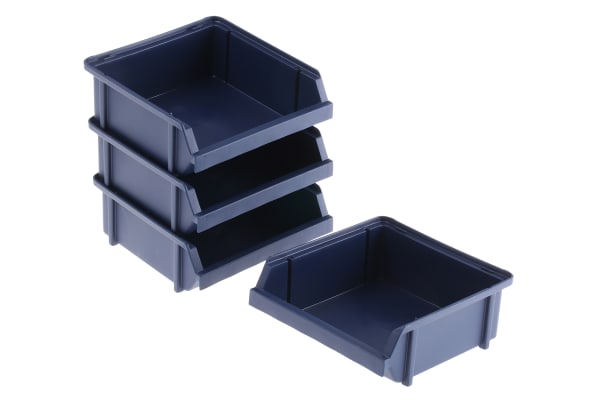 Product image for RED STORAGE BIN KIT,130X125X50MM