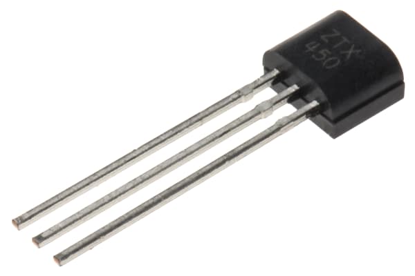 Product image for NPN TRANSISTOR,ZTX450 1A IC 10VCE