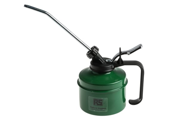 Product image for Metal Green Oil Can + Nylon Pump 350cc