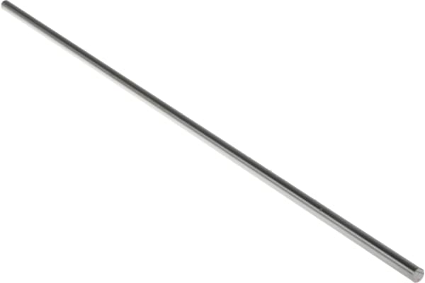 Product image for Silver steel rod stock,330mm L 6mm dia