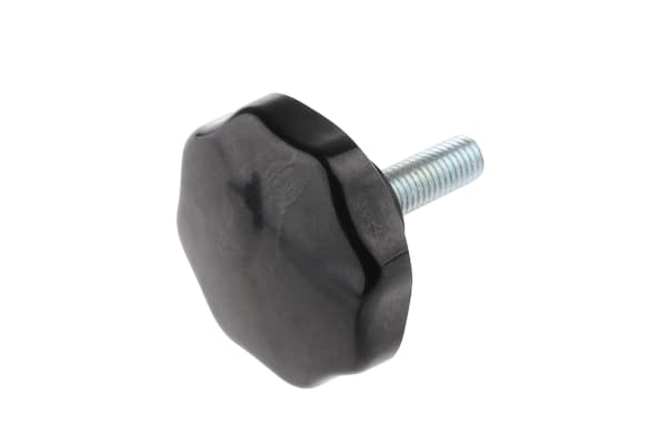 Product image for Phenolic male star knob,M10x30mm