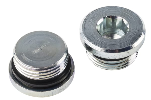 Product image for G1 zinc plated steel blanking plug