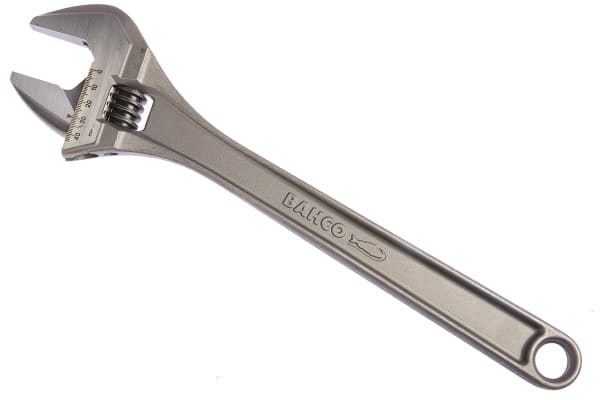 Product image for 15in adjustable spanner with scale