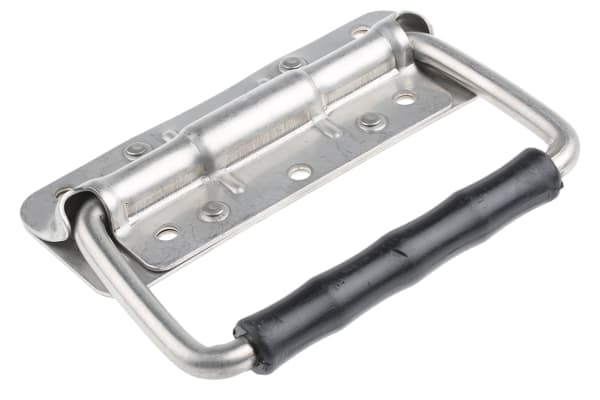 Product image for S/steel large springload folddown handle