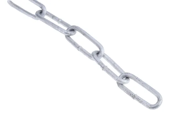 Product image for 10m galvanised steel chain,32Lx4mm dia