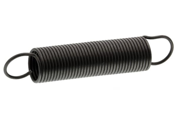 Product image for STEEL EXTENSION SPRING,27.7LX5.5MM DIA