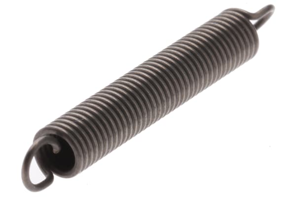 Product image for STEEL EXTENSION SPRING,31.0LX4.5MM DIA