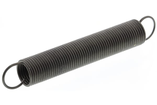 Product image for Steel extension spring,47.6Lx7.0mm dia