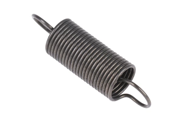 Product image for Steel extension spring,32.6Lx9.0mm dia