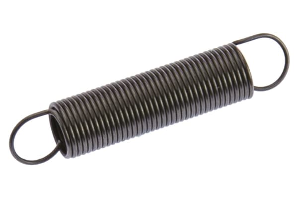 Product image for Steel extension spring,44.6Lx9.0mm dia