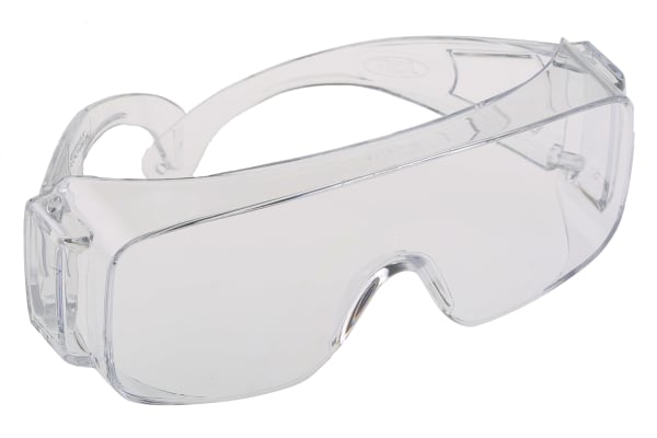 Product image for JSP Visitor Safety Glasses, Clear Polycarbonate Lens