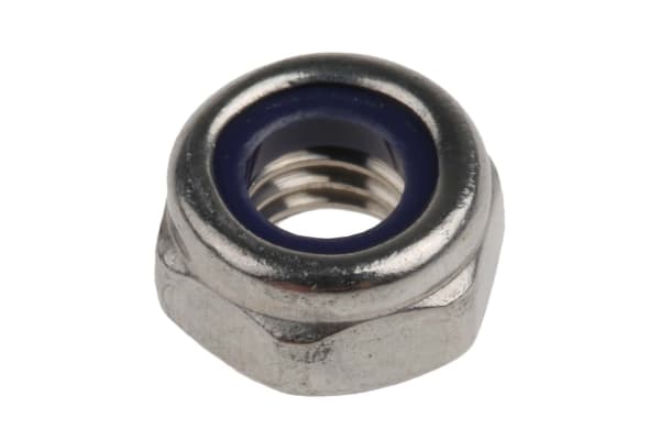 Product image for A4 stainless steel self locking nut,M6