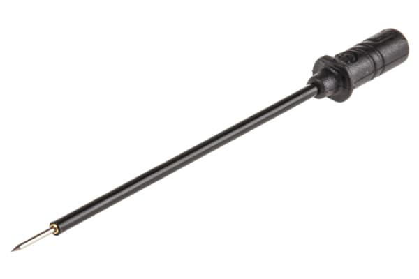 Product image for Black micro sprung probe,0.64mm socket