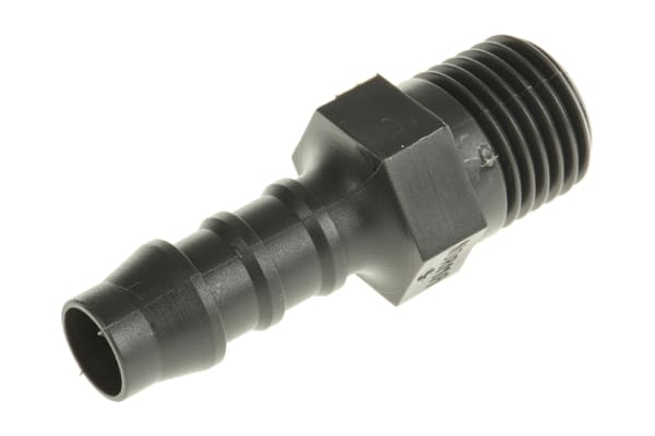 Product image for Straight conn,1/4in BSPT 8mm ID hose