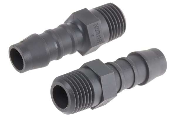 Product image for Straight conn,1/4in BSPT 10mm ID hose