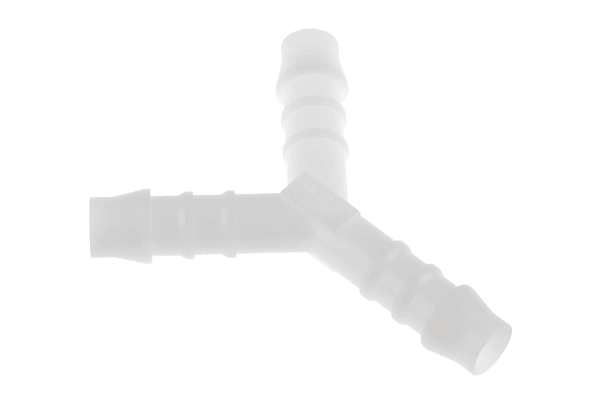 Product image for Push-on equal Y connector,8mm ID hose