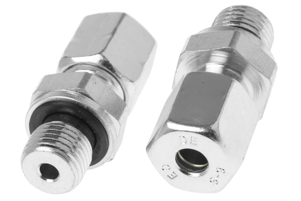 Product image for Heavy duty male stud fitting,6mm OD tube