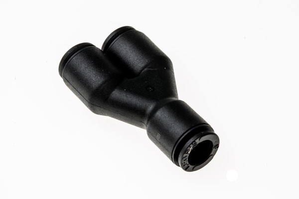 Product image for Pneumatic push-in 1 Y piece fitting6-6mm