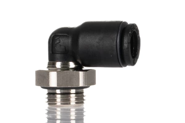 Product image for Male parallel elbow fitting,G1/8x6mm